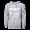 Icon Unisex Lightweight Loopback Terry Full-Zip Hooded Sweatshirt Thumbnail