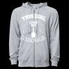 Icon Unisex Lightweight Loopback Terry Full-Zip Hooded Sweatshirt Thumbnail