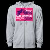 Icon Unisex Lightweight Loopback Terry Full-Zip Hooded Sweatshirt Thumbnail