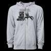 Icon Unisex Lightweight Loopback Terry Full-Zip Hooded Sweatshirt Thumbnail