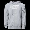 Icon Unisex Lightweight Loopback Terry Full-Zip Hooded Sweatshirt Thumbnail