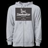 Icon Unisex Lightweight Loopback Terry Full-Zip Hooded Sweatshirt Thumbnail