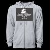 Icon Unisex Lightweight Loopback Terry Full-Zip Hooded Sweatshirt Thumbnail