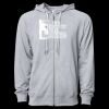 Icon Unisex Lightweight Loopback Terry Full-Zip Hooded Sweatshirt Thumbnail
