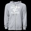 Icon Unisex Lightweight Loopback Terry Full-Zip Hooded Sweatshirt Thumbnail