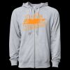 Icon Unisex Lightweight Loopback Terry Full-Zip Hooded Sweatshirt Thumbnail