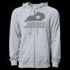 Icon Unisex Lightweight Loopback Terry Full-Zip Hooded Sweatshirt Thumbnail