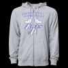 Icon Unisex Lightweight Loopback Terry Full-Zip Hooded Sweatshirt Thumbnail