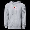 Icon Unisex Lightweight Loopback Terry Full-Zip Hooded Sweatshirt Thumbnail