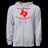 Icon Unisex Lightweight Loopback Terry Full-Zip Hooded Sweatshirt Thumbnail