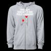 Icon Unisex Lightweight Loopback Terry Full-Zip Hooded Sweatshirt Thumbnail
