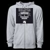 Icon Unisex Lightweight Loopback Terry Full-Zip Hooded Sweatshirt Thumbnail