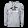 Icon Unisex Lightweight Loopback Terry Full-Zip Hooded Sweatshirt Thumbnail