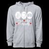 Icon Unisex Lightweight Loopback Terry Full-Zip Hooded Sweatshirt Thumbnail