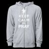 Icon Unisex Lightweight Loopback Terry Full-Zip Hooded Sweatshirt Thumbnail
