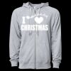Icon Unisex Lightweight Loopback Terry Full-Zip Hooded Sweatshirt Thumbnail