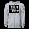 Icon Unisex Lightweight Loopback Terry Full-Zip Hooded Sweatshirt Thumbnail