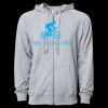 Icon Unisex Lightweight Loopback Terry Full-Zip Hooded Sweatshirt Thumbnail