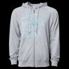 Icon Unisex Lightweight Loopback Terry Full-Zip Hooded Sweatshirt Thumbnail