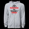 Icon Unisex Lightweight Loopback Terry Full-Zip Hooded Sweatshirt Thumbnail