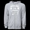 Icon Unisex Lightweight Loopback Terry Full-Zip Hooded Sweatshirt Thumbnail