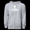 Icon Unisex Lightweight Loopback Terry Full-Zip Hooded Sweatshirt Thumbnail
