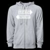 Icon Unisex Lightweight Loopback Terry Full-Zip Hooded Sweatshirt Thumbnail