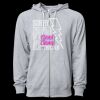 Icon Unisex Lightweight Loopback Terry Full-Zip Hooded Sweatshirt Thumbnail