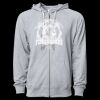 Icon Unisex Lightweight Loopback Terry Full-Zip Hooded Sweatshirt Thumbnail