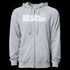 Icon Unisex Lightweight Loopback Terry Full-Zip Hooded Sweatshirt Thumbnail