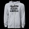 Icon Unisex Lightweight Loopback Terry Full-Zip Hooded Sweatshirt Thumbnail