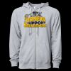 Icon Unisex Lightweight Loopback Terry Full-Zip Hooded Sweatshirt Thumbnail