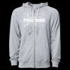 Icon Unisex Lightweight Loopback Terry Full-Zip Hooded Sweatshirt Thumbnail