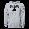 Icon Unisex Lightweight Loopback Terry Full-Zip Hooded Sweatshirt Thumbnail