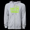 Icon Unisex Lightweight Loopback Terry Full-Zip Hooded Sweatshirt Thumbnail