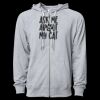 Icon Unisex Lightweight Loopback Terry Full-Zip Hooded Sweatshirt Thumbnail