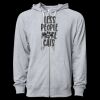 Icon Unisex Lightweight Loopback Terry Full-Zip Hooded Sweatshirt Thumbnail