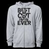 Icon Unisex Lightweight Loopback Terry Full-Zip Hooded Sweatshirt Thumbnail