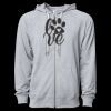 Icon Unisex Lightweight Loopback Terry Full-Zip Hooded Sweatshirt Thumbnail