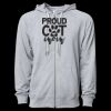 Icon Unisex Lightweight Loopback Terry Full-Zip Hooded Sweatshirt Thumbnail