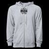 Icon Unisex Lightweight Loopback Terry Full-Zip Hooded Sweatshirt Thumbnail
