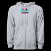 Icon Unisex Lightweight Loopback Terry Full-Zip Hooded Sweatshirt Thumbnail
