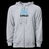 Icon Unisex Lightweight Loopback Terry Full-Zip Hooded Sweatshirt Thumbnail