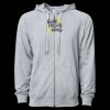 Icon Unisex Lightweight Loopback Terry Full-Zip Hooded Sweatshirt Thumbnail