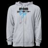 Icon Unisex Lightweight Loopback Terry Full-Zip Hooded Sweatshirt Thumbnail