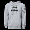 Icon Unisex Lightweight Loopback Terry Full-Zip Hooded Sweatshirt Thumbnail