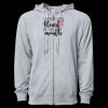 Icon Unisex Lightweight Loopback Terry Full-Zip Hooded Sweatshirt Thumbnail