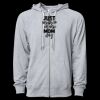 Icon Unisex Lightweight Loopback Terry Full-Zip Hooded Sweatshirt Thumbnail
