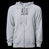 Icon Unisex Lightweight Loopback Terry Full-Zip Hooded Sweatshirt Thumbnail
