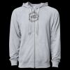 Icon Unisex Lightweight Loopback Terry Full-Zip Hooded Sweatshirt Thumbnail